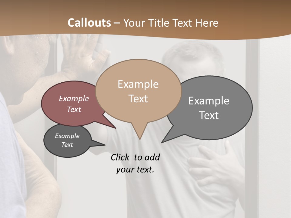 Worried Asian Hurt PowerPoint Template