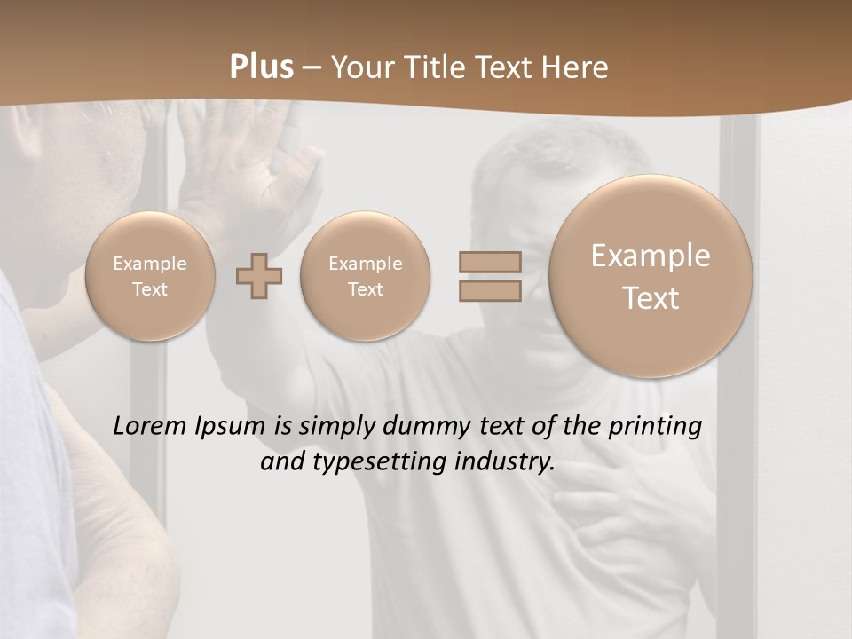 Worried Asian Hurt PowerPoint Template