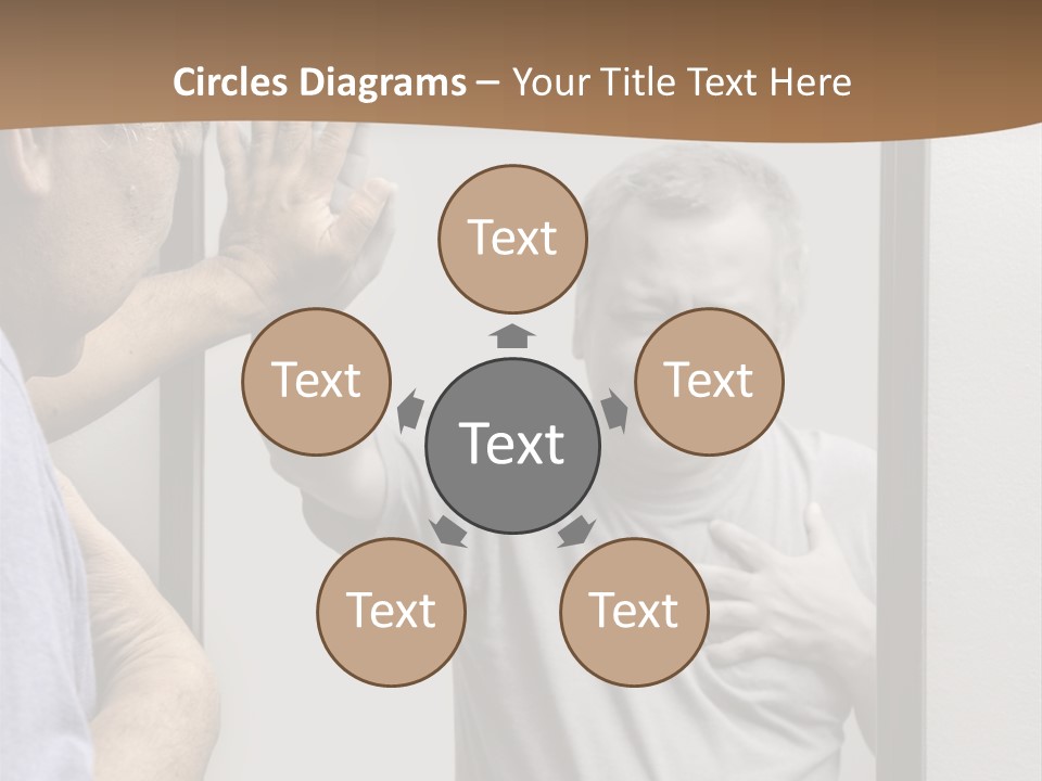 Worried Asian Hurt PowerPoint Template