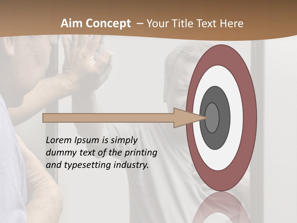 Worried Asian Hurt PowerPoint Template