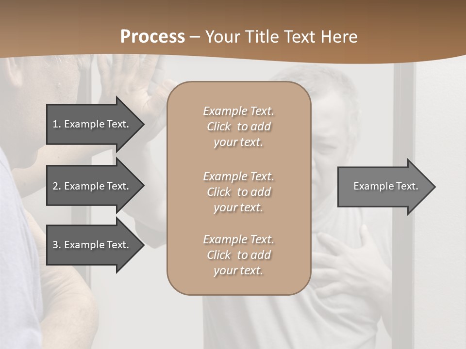 Worried Asian Hurt PowerPoint Template