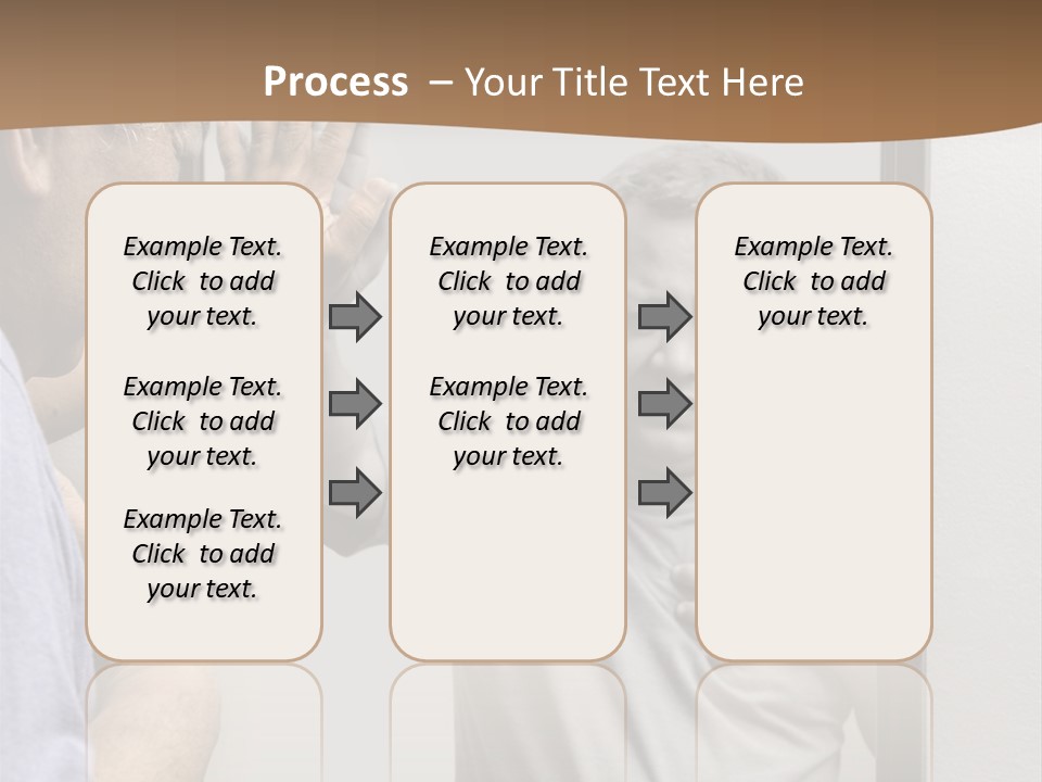 Worried Asian Hurt PowerPoint Template