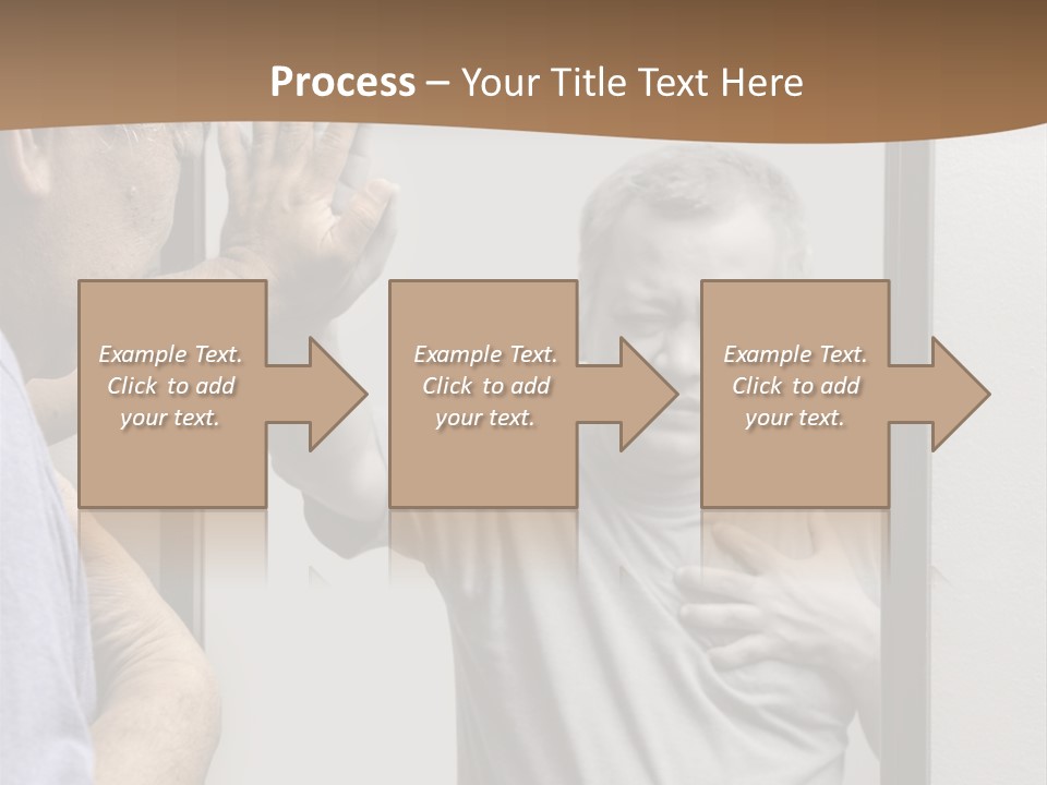 Worried Asian Hurt PowerPoint Template