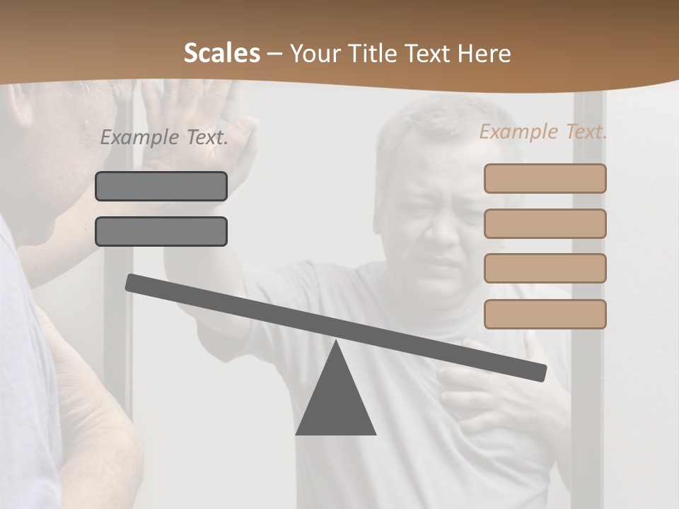 Worried Asian Hurt PowerPoint Template