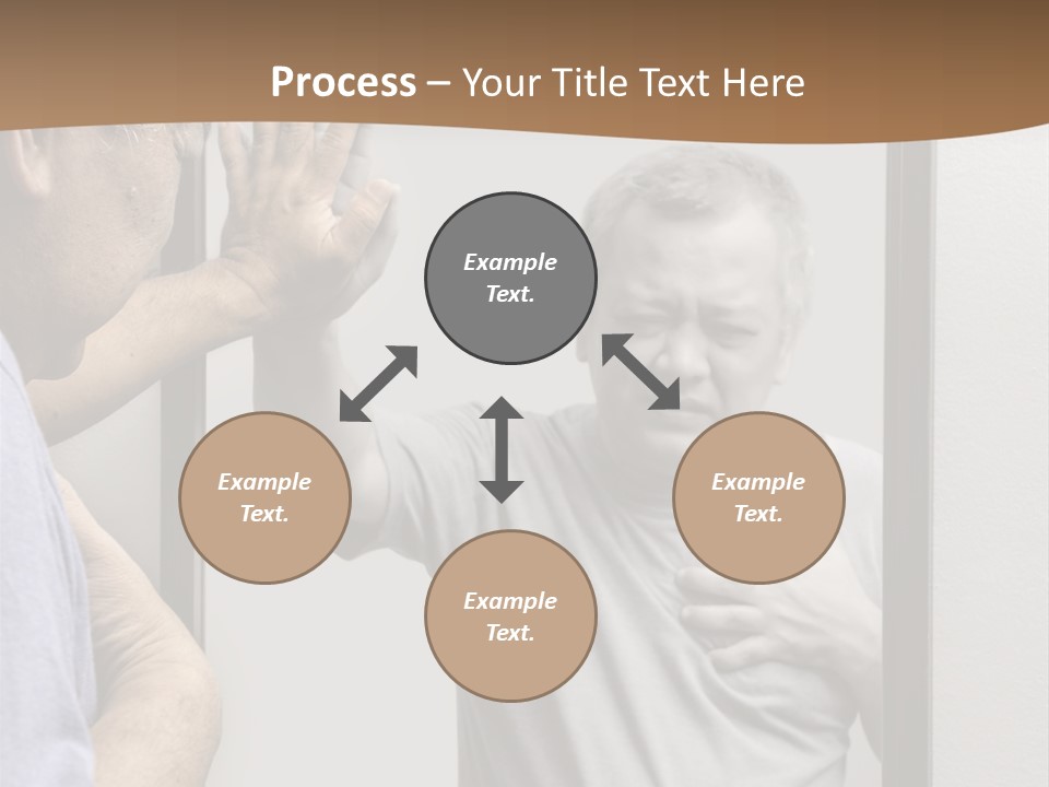 Worried Asian Hurt PowerPoint Template