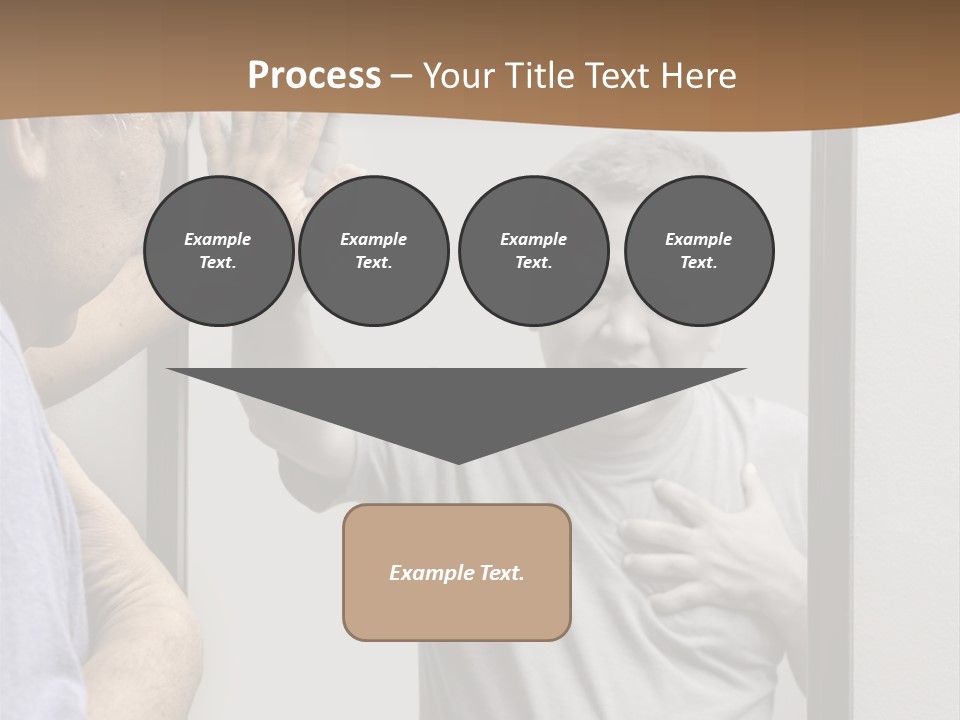 Worried Asian Hurt PowerPoint Template