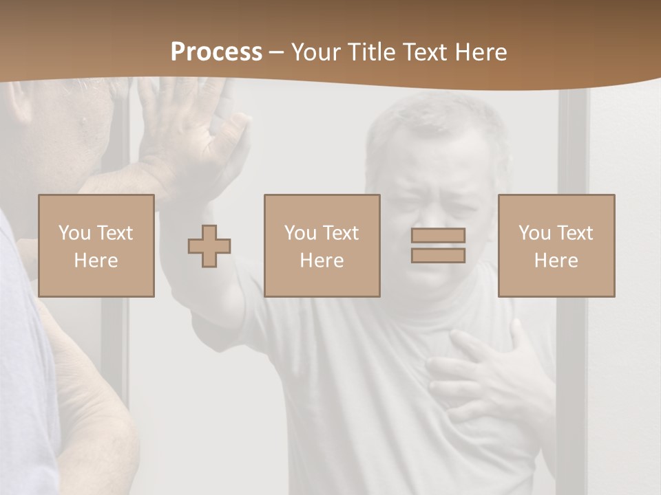 Worried Asian Hurt PowerPoint Template
