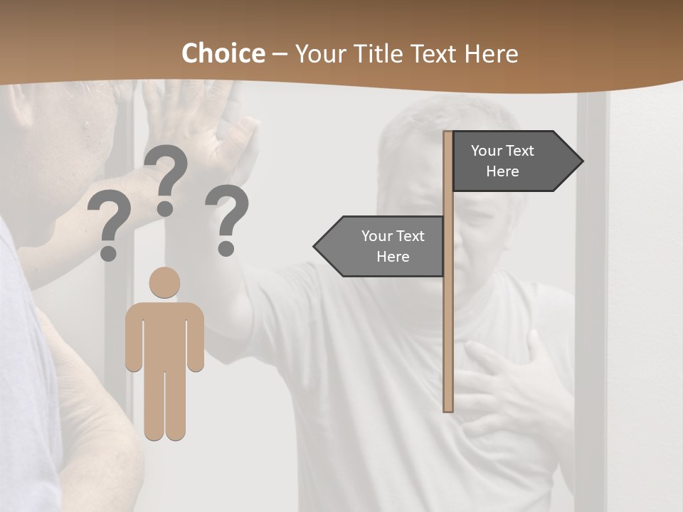 Worried Asian Hurt PowerPoint Template