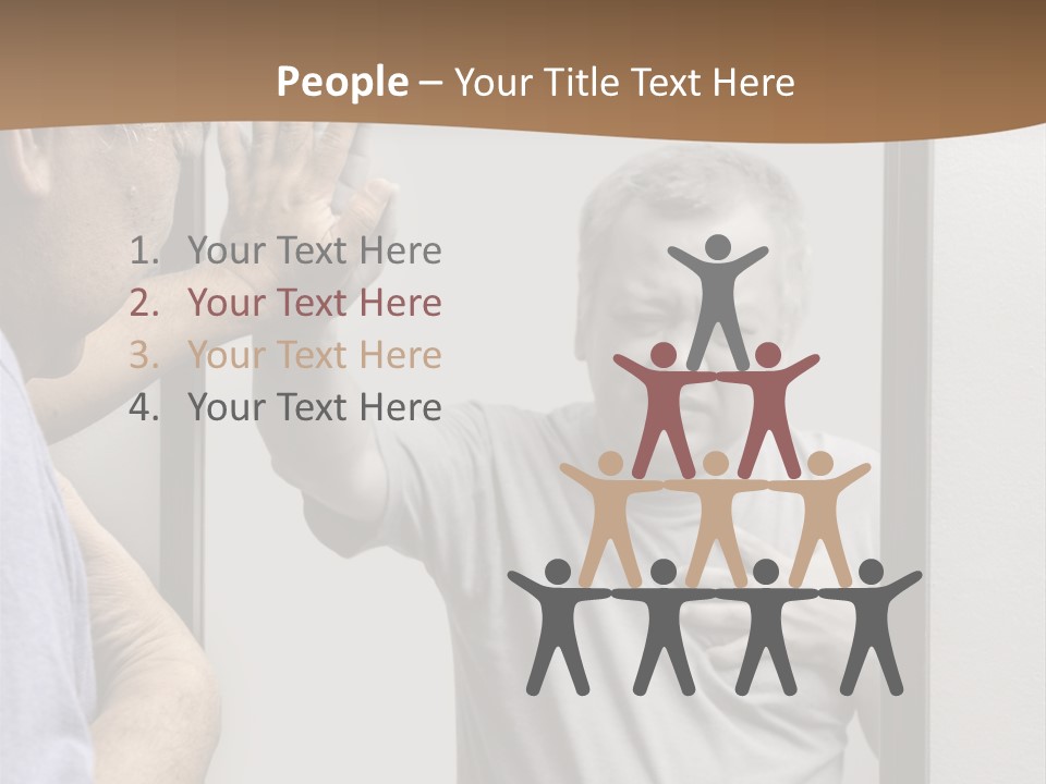 Worried Asian Hurt PowerPoint Template