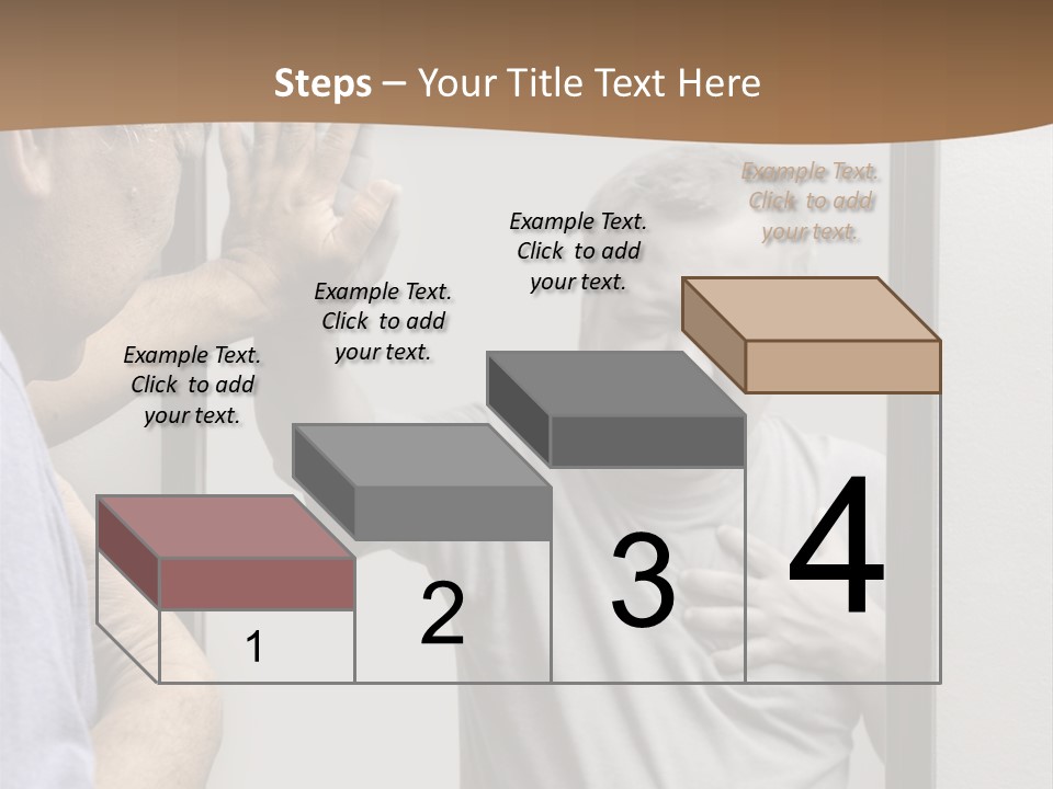 Worried Asian Hurt PowerPoint Template