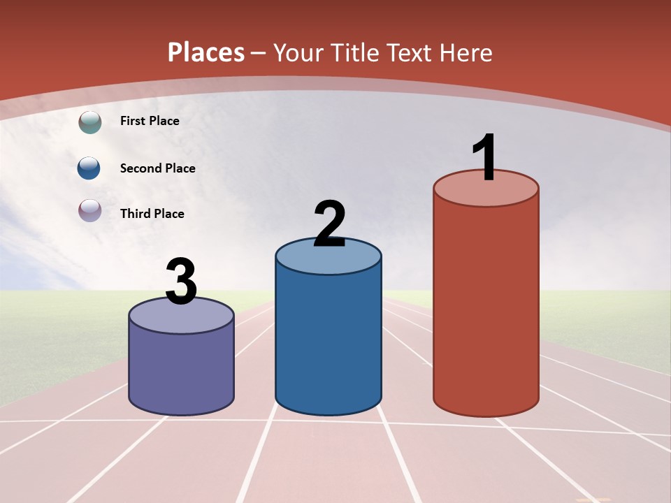 Stadium Athletic Cloud PowerPoint Template