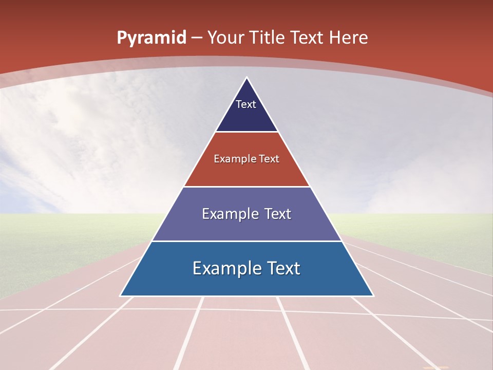 Stadium Athletic Cloud PowerPoint Template