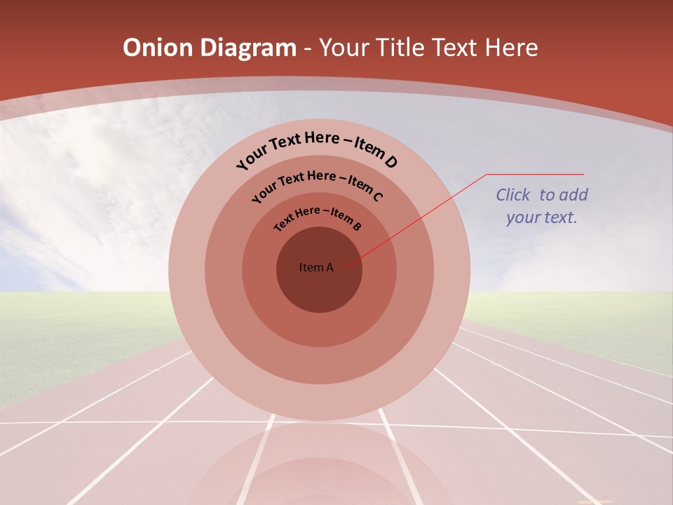 Stadium Athletic Cloud PowerPoint Template
