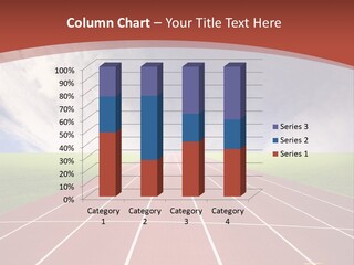 Stadium Athletic Cloud PowerPoint Template