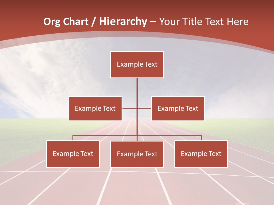 Stadium Athletic Cloud PowerPoint Template