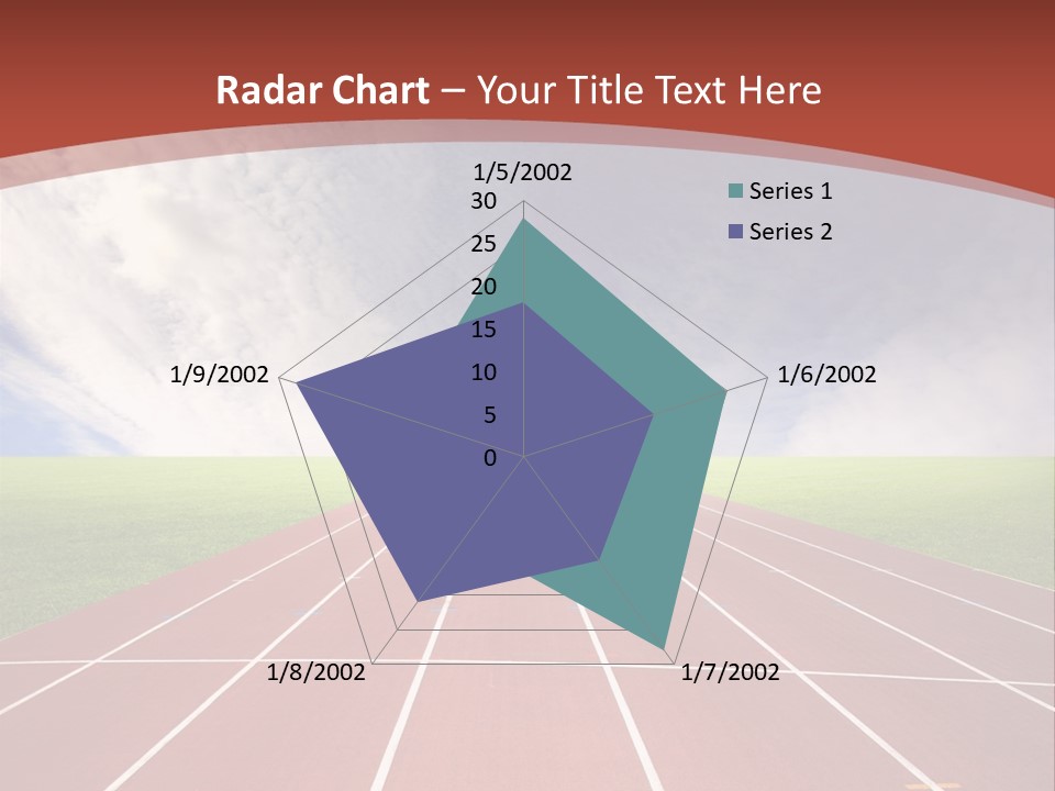 Stadium Athletic Cloud PowerPoint Template
