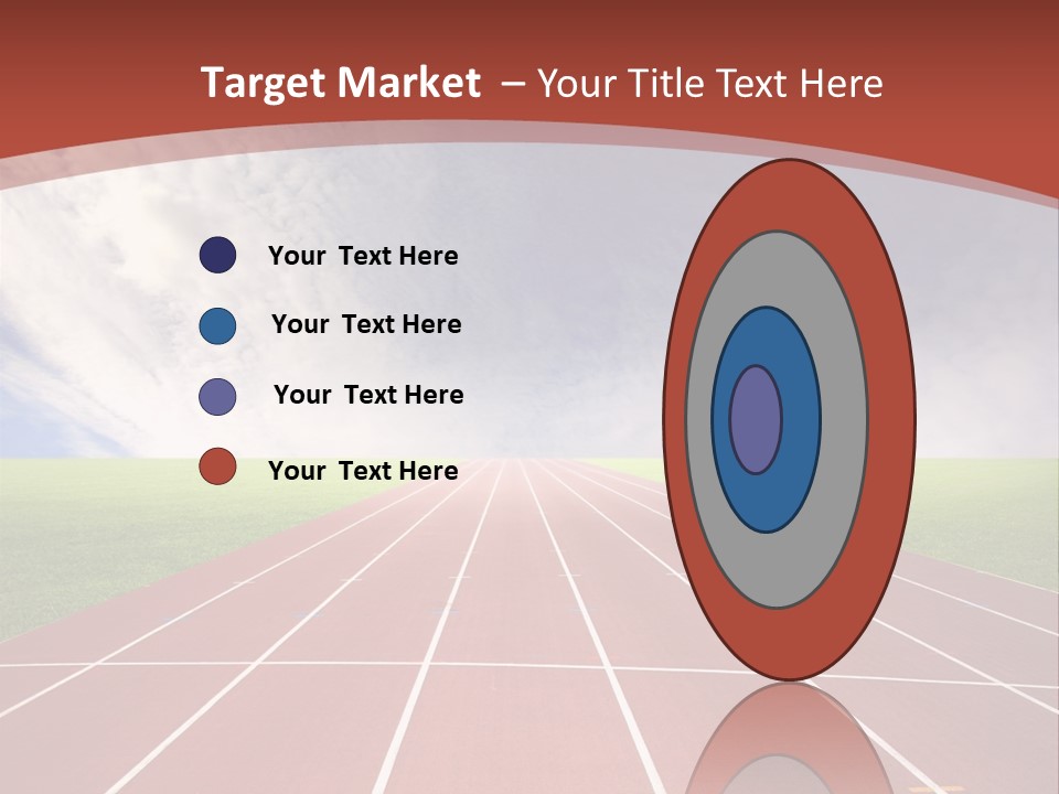 Stadium Athletic Cloud PowerPoint Template