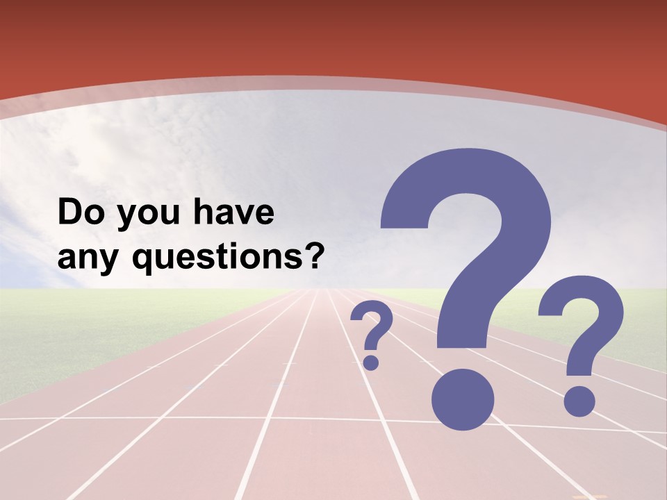 Stadium Athletic Cloud PowerPoint Template