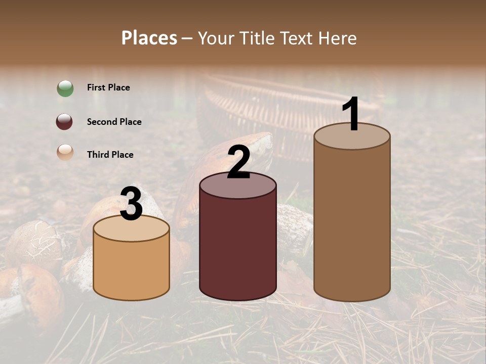 Rural Forest Mushroom PowerPoint Template