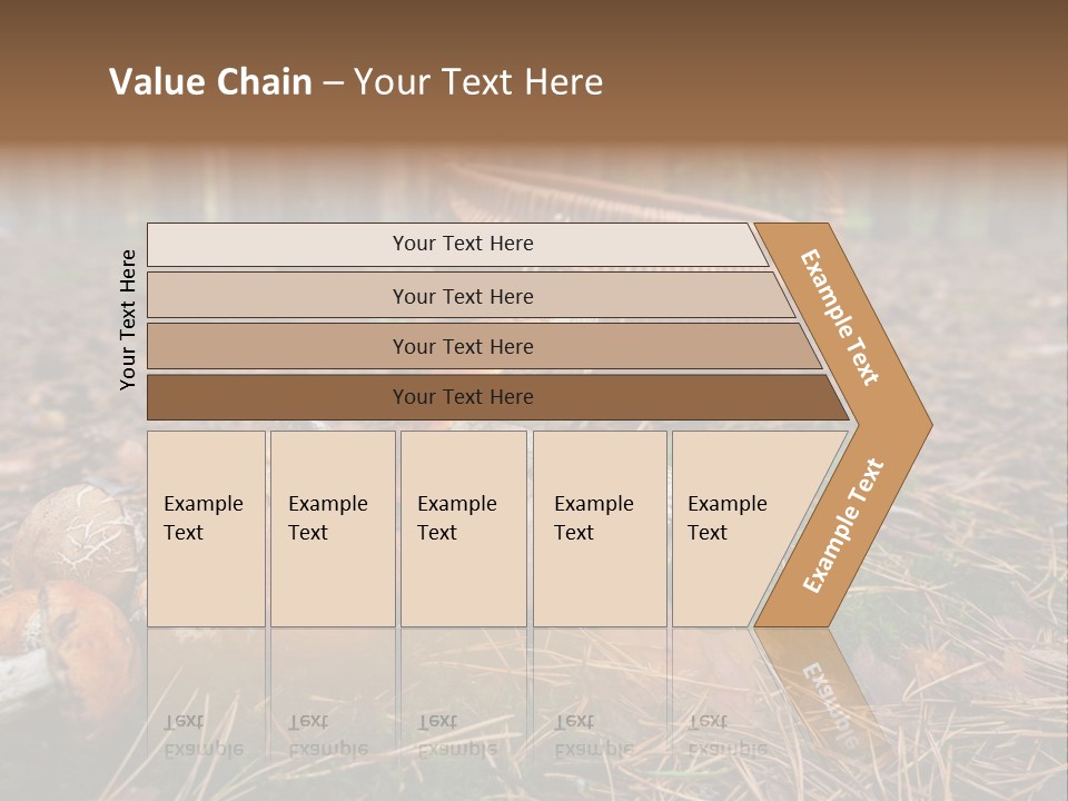 Rural Forest Mushroom PowerPoint Template