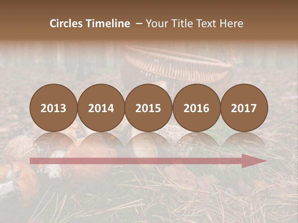 Rural Forest Mushroom PowerPoint Template