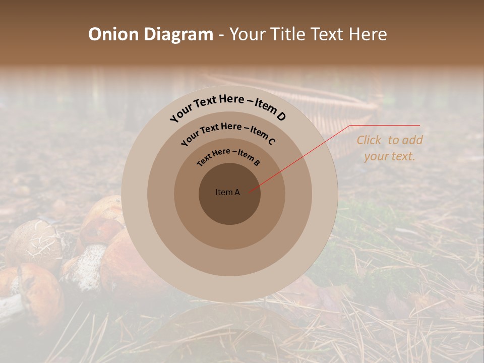 Rural Forest Mushroom PowerPoint Template