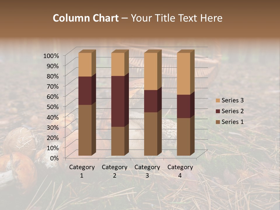 Rural Forest Mushroom PowerPoint Template