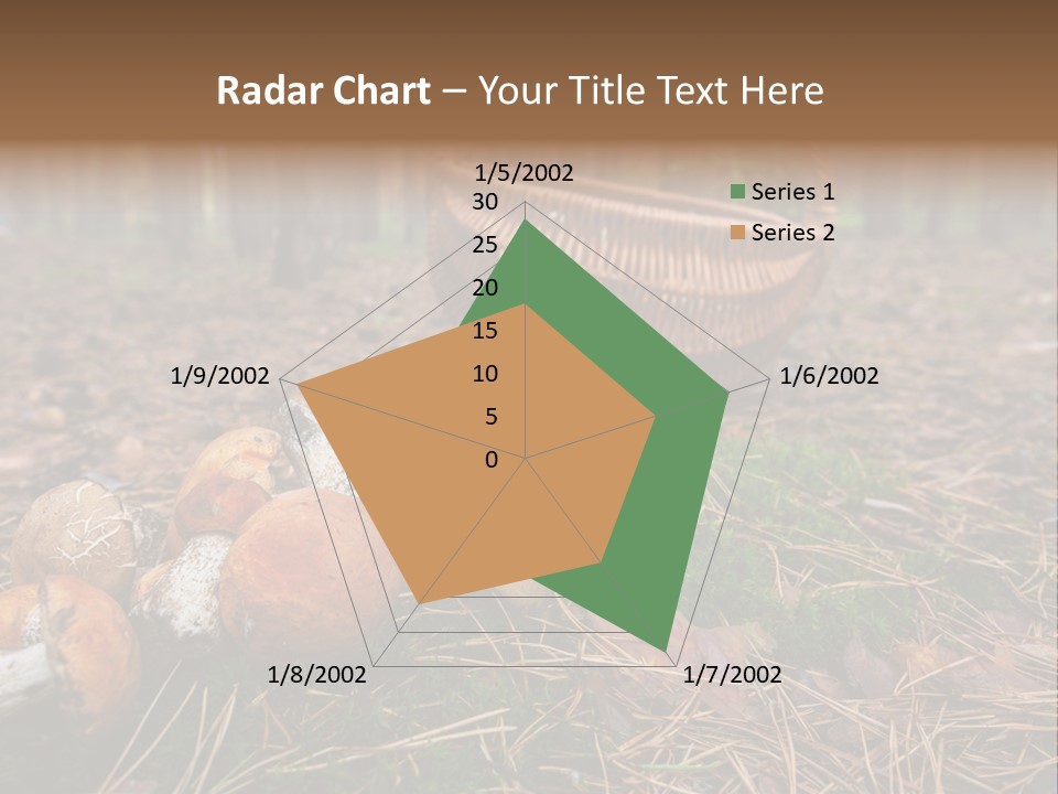 Rural Forest Mushroom PowerPoint Template