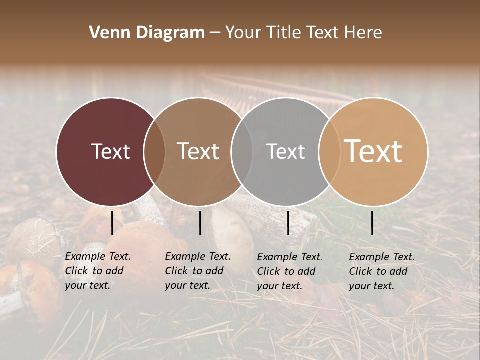 Rural Forest Mushroom PowerPoint Template
