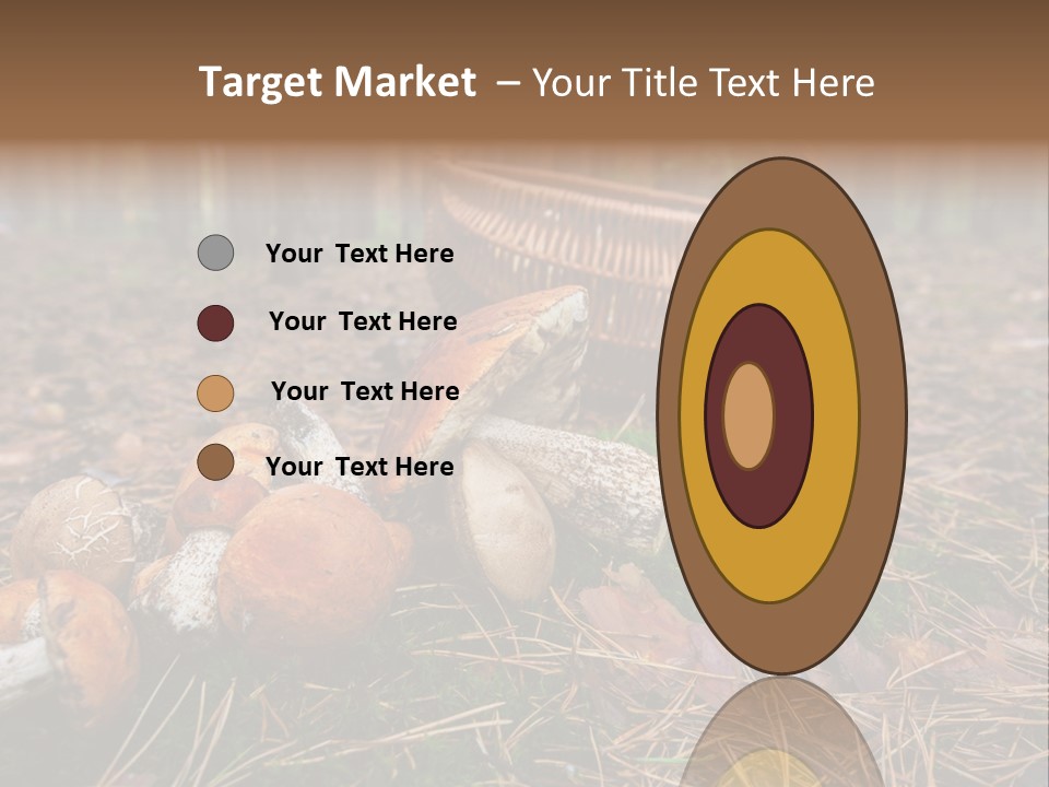 Rural Forest Mushroom PowerPoint Template