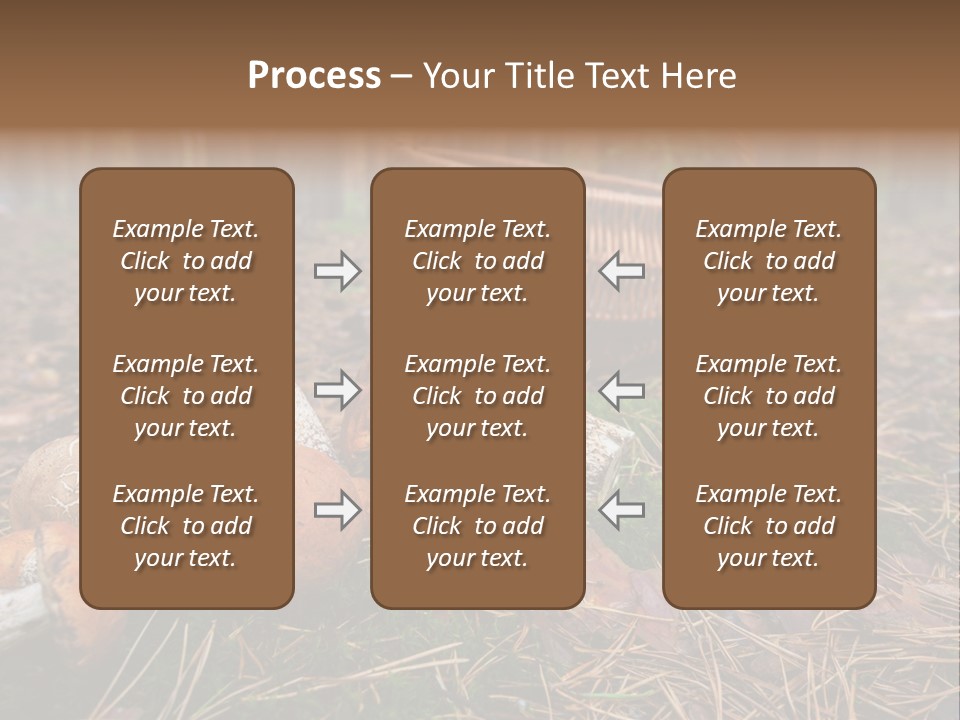 Rural Forest Mushroom PowerPoint Template
