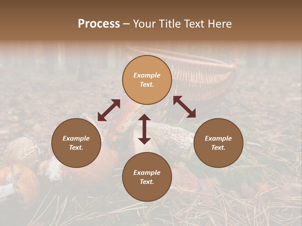 Rural Forest Mushroom PowerPoint Template