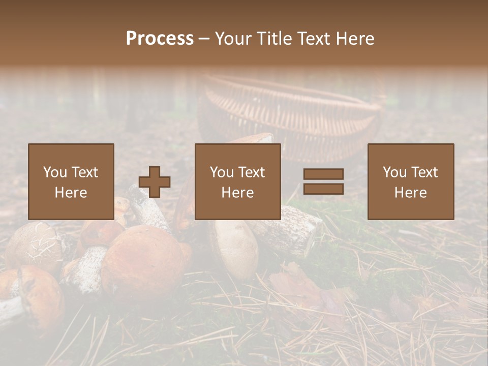 Rural Forest Mushroom PowerPoint Template