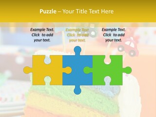 Five Orange Slice PowerPoint Template