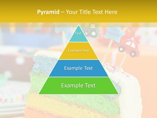 Five Orange Slice PowerPoint Template