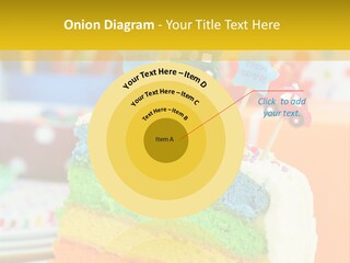 Five Orange Slice PowerPoint Template