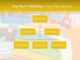 Five Orange Slice PowerPoint Template