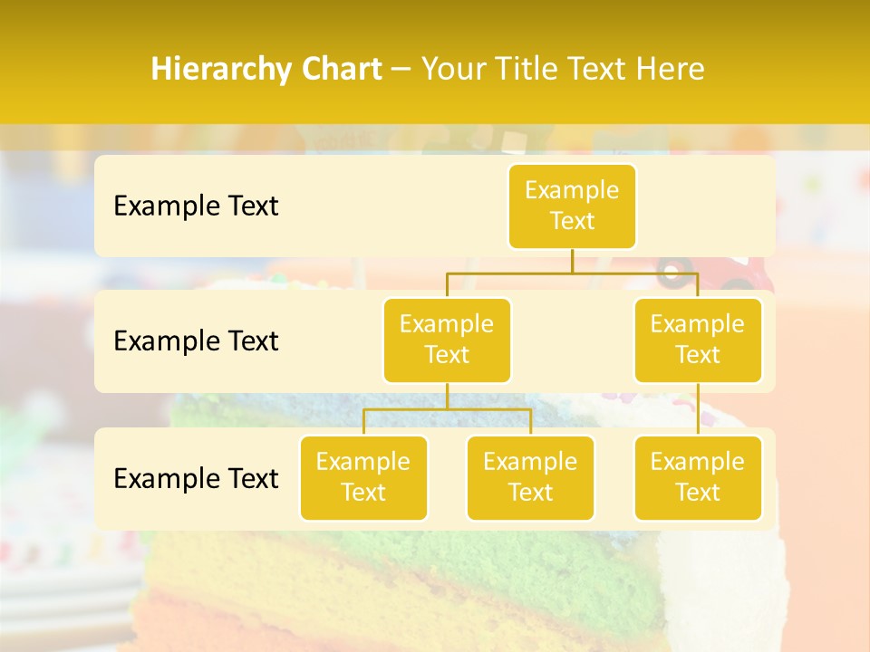 Five Orange Slice PowerPoint Template