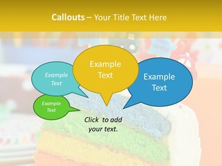 Five Orange Slice PowerPoint Template