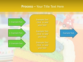 Five Orange Slice PowerPoint Template