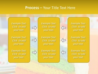 Five Orange Slice PowerPoint Template