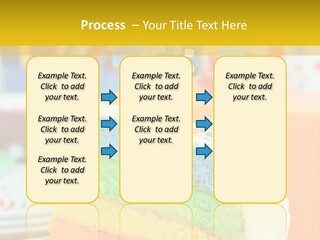 Five Orange Slice PowerPoint Template