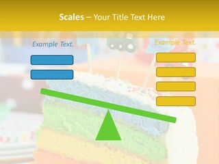 Five Orange Slice PowerPoint Template