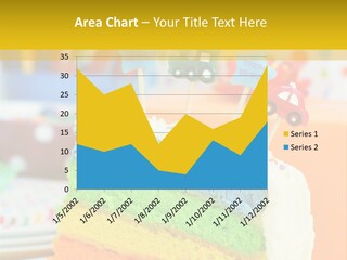 Five Orange Slice PowerPoint Template