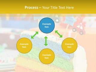 Five Orange Slice PowerPoint Template