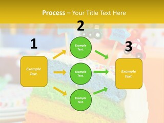 Five Orange Slice PowerPoint Template