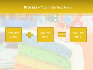 Five Orange Slice PowerPoint Template