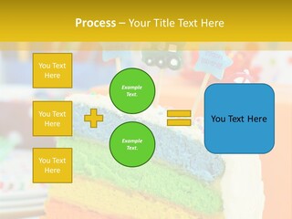 Five Orange Slice PowerPoint Template