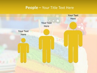 Five Orange Slice PowerPoint Template