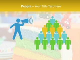 Five Orange Slice PowerPoint Template